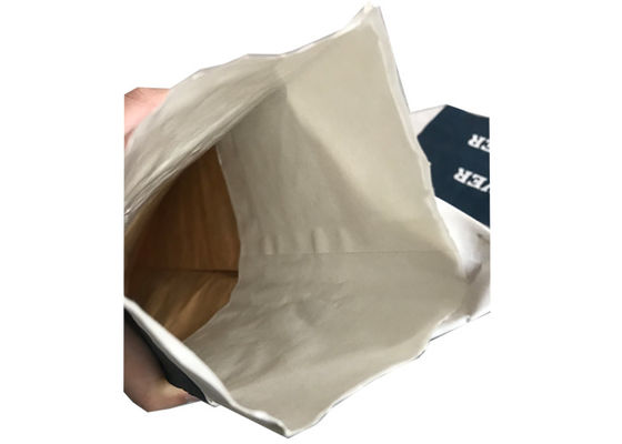Sac multicouche de papier de la bouche 25Kg emballage de valve pour la silice blanche de noir de carbone