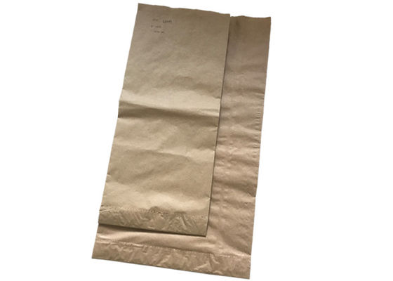Catégorie comestible sacs en papier de 25 kilogrammes Multiwall pour la farine à pain de empaquetage