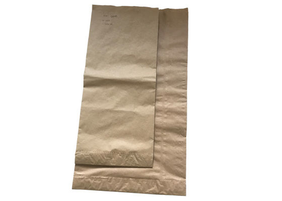 Sacs en papier industriels d'emballage de ciment de granule de granule de sacs en papier du fond de pincement