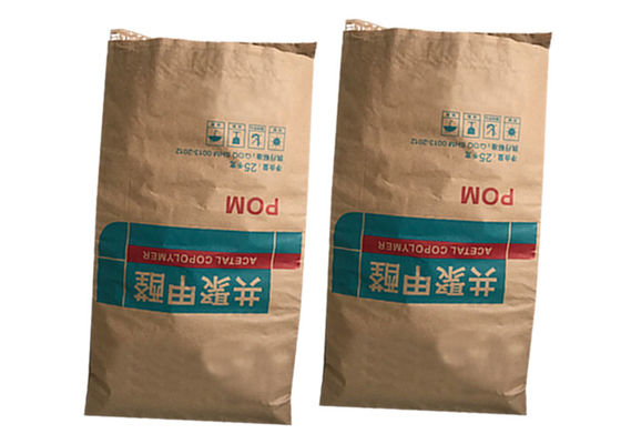 Sac de papier inférieur de paquet de nourriture de sac de papier de pincement biodégradable de haute résistance