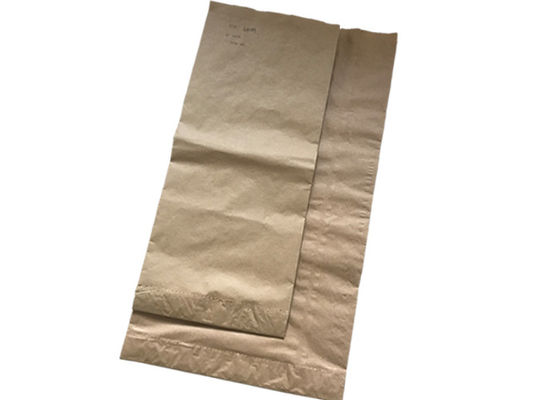 Sac de papier inférieur de paquet de nourriture de sac de papier de pincement biodégradable de haute résistance