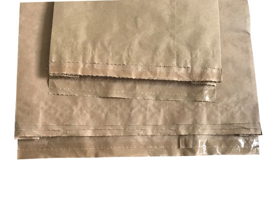 copie ouverte de Flexo de sacs en papier de Multiwall de la bouche 10kg cousue par 20kg