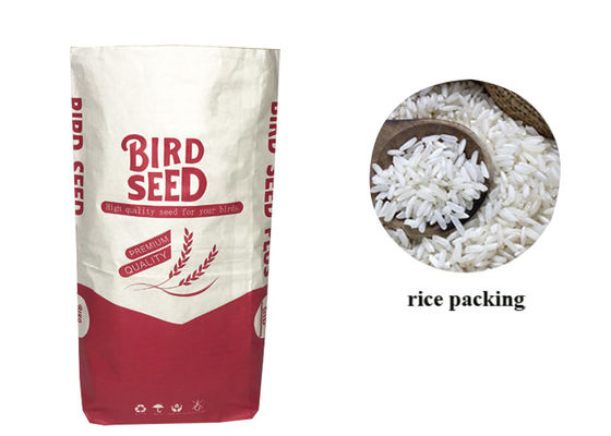 emballage de Cat Litter Animal Feed Seed de sac d'alimentation de chien du papier 1-4ply