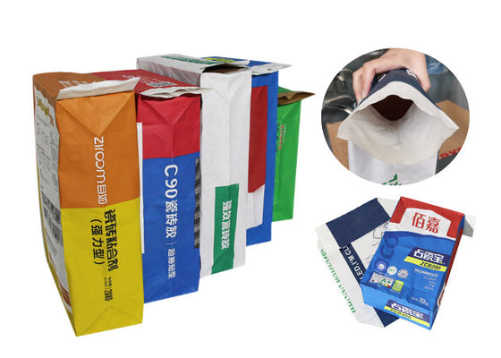 poudre de petit lait déminéralisée par sacs en papier de 15kg 20kg 25kg Multiwall Papier d'emballage
