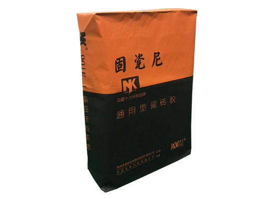 sacs en papier de 15kg 20kg 25kg Multiwall Papier d'emballage pour le bâtiment de poudre de gypse
