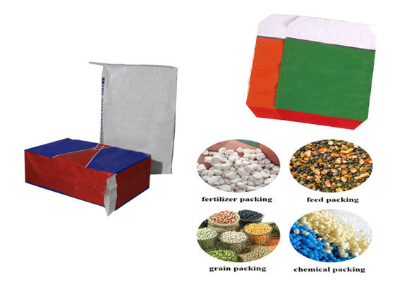 le fond vide de bloc de Clay Gypsum Plaster Mortar Powder de sacs en papier de valve de 25kg 50kg Papier d'emballage