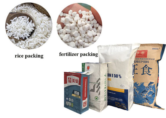 sacs en papier industriels de métier de valve d'utilisation de 10kg 20kg 25kg 50kg pour la substance d'alimentation de nourriture