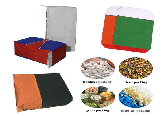 Sac de papier réutilisé qui respecte l'environnement de farine de blé de catégorie comestible de sac de papier de Multiwall emballage