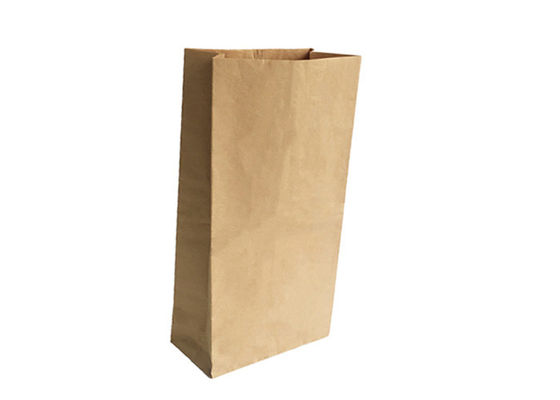 Sacs en papier imprimés par couleur multi étanche à l'humidité écologique de 2 plis 10kg Papier d'emballage pour le charbon de bois de charbon