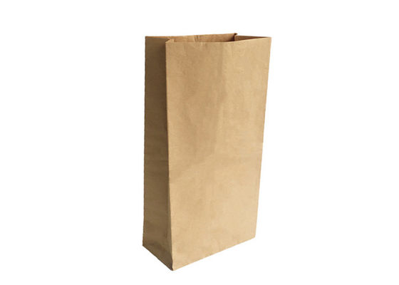 Logo personnalisé 30 gallons sacs en papier de pelouse de grande capacité multi-mur