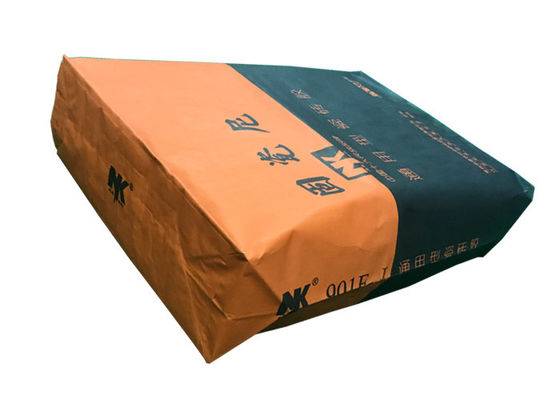 Sac biodégradable à sac de valve de papier de 20kg Multiwall emballage