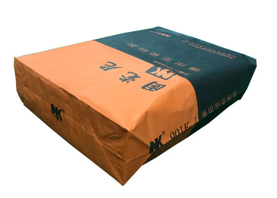 Sac distinct collé à papier de valve de film de PE empaquetant le blanc chimique ou le Brown de matériaux