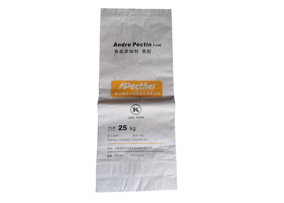sac de papier d'emballage d'alimentation des animaux de sacs en papier de 25kg 20kg Multiwall pour l'alimentation de bétail