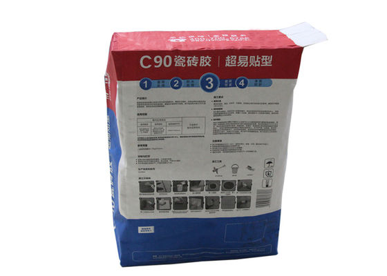 le ciment multi industriel de papier des sacs 20kg 25kg emballage au papier peint 25kg met en sac la stratification de PLA
