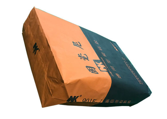Sac inférieur collé de valve de bloc de papier de sac pour emballer des accessoires de décoration intérieure