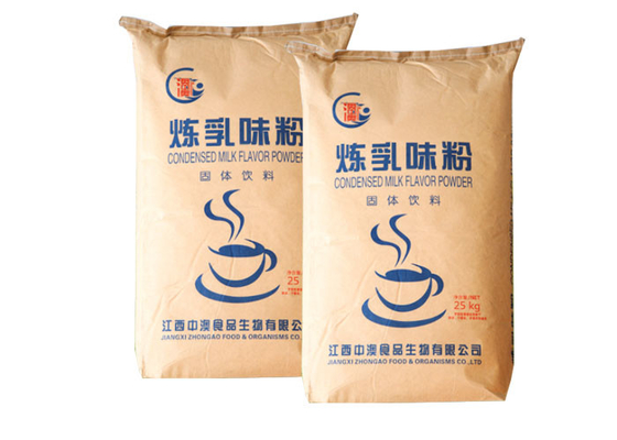 Poudre de Cocos de poudre de thé lait en poudre la catégorie comestible de sac à papier de Multiwall
