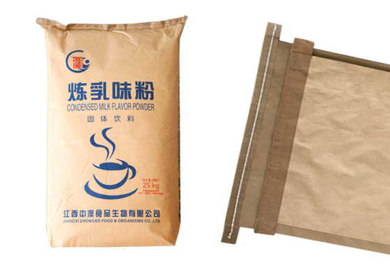 Sacs en papier industriels de Multiwall de sac en papier pour empaqueter l'alcool polyvinylique