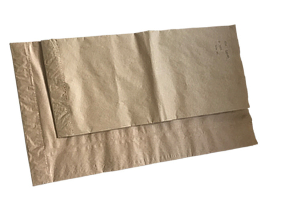 sacs en papier de Multiwall d'amidon de farine de 20kg 25kg avec le fond de pincement