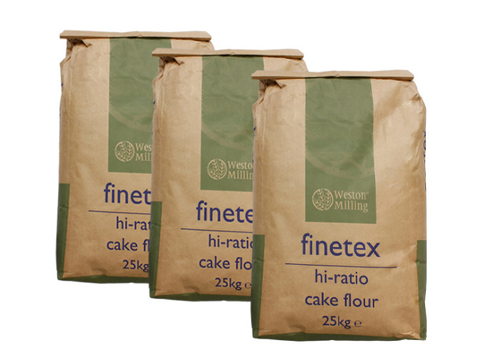Les sacs en papier adaptés aux besoins du client de Multiwall Papier d'emballage saupoudrent des ingrédients de nourriture utilisés