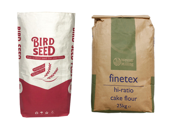 sacs en papier de 10kg 20kg 25kg 50kg Papier d'emballage Multiwall pour l'édile d'oligosaccharides d'Isomalto