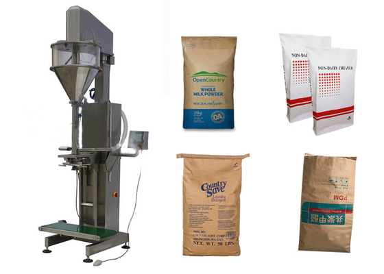 Graine additive de Papier d'emballage des sacs en papier 25kgs 50kgs d'animal familier de vitamine recyclable d'alimentation pour l'oiseau