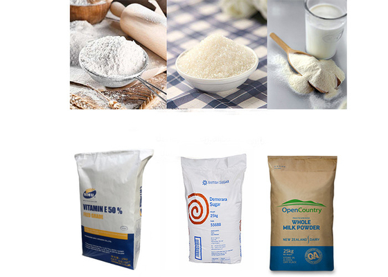 emballage de poudre de Cocos de maltose d'amidon de riz de sacs en papier de 10kg 20kg 25kg 50kg Multiwall