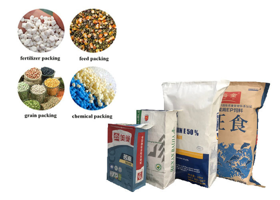 La catégorie comestible 25kg 50kg a collé la poudre de maltose d'amidon de sacs en papier de Multiwall de valve