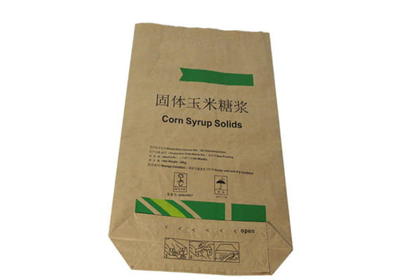 Le sac de papier industriel 20kg 25kg de catégorie comestible lait écrémé en poudre non la crémeuse de laiterie