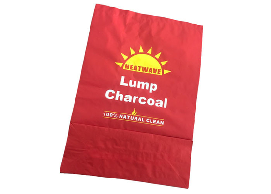 Sacs faits sur commande du charbon de bois 5kg de sacs en papier favorables à l'environnement de Multiwall