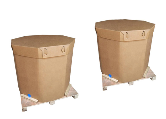 boîtes de papier de conditionnement souple de conteneur de la catégorie comestible IBC de 220l 1000l pour l'eau en vrac