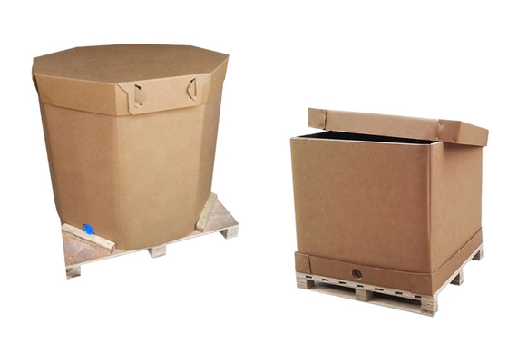conteneur liquide de papier de réservoir du paquet IBC de 220l 1000l avec la valve