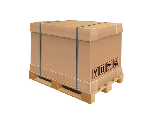 Boîtes de empaquetage flexibles de catégorie comestible de conteneur de papier jetable pliable de 1000 litres IBC