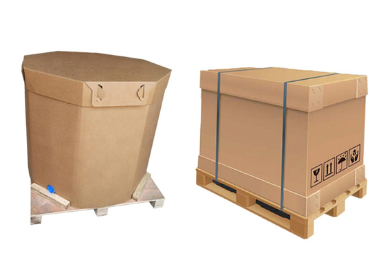 conteneur liquide de papier de réservoir du paquet IBC de 220l 1000l avec la valve