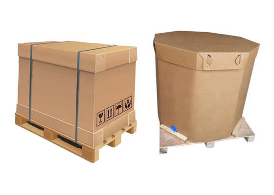Le conteneur liquide IBC de conteneur de papier en vrac de la catégorie comestible enferme dans une boîte l'intermédiaire pliante