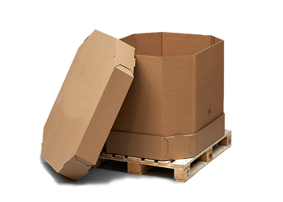 Le conteneur liquide IBC de conteneur de papier en vrac de la catégorie comestible enferme dans une boîte l'intermédiaire pliante