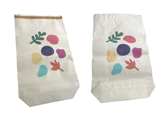 Sacs en papier industriels de empaquetage 20KG 25kg pour la graine d'alimentation de poissons de volaille de pigeon