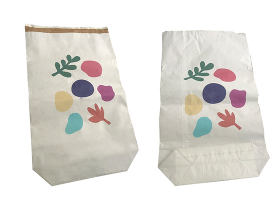 Coutume de charbon de bois sacs à papier d'emballage de 3 plis 25kg biodégradable