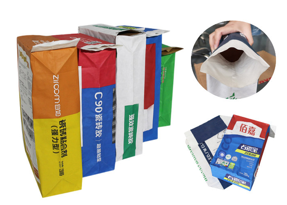 Norme faite sur commande de GMP de sacs en papier industriels de film de pe séparée par stérilité d'écoulement