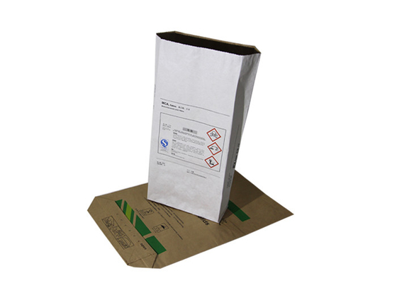 Sacs de papier industriels imprimés sur mesure avec soupape