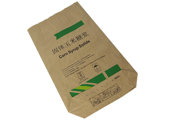 Emballage chimique de chlorate de sodium de sacs en papier scellés par nitrate d'ammonium de calcium chimique