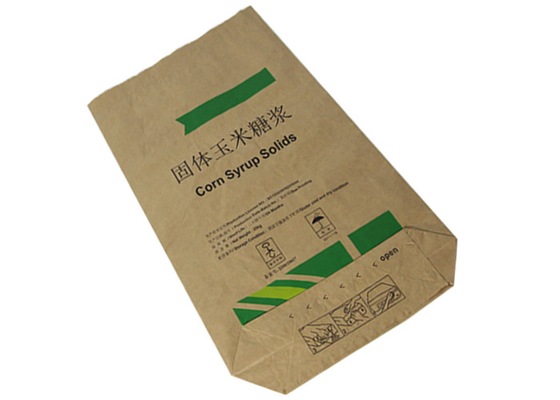 Sacs de papier industriels personnalisés Options d'impression d'épaisseur variée