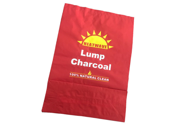 Logo Print Kraft Paper Packing adapté aux besoins du client met en sac pour l'emballage de charbon de bois
