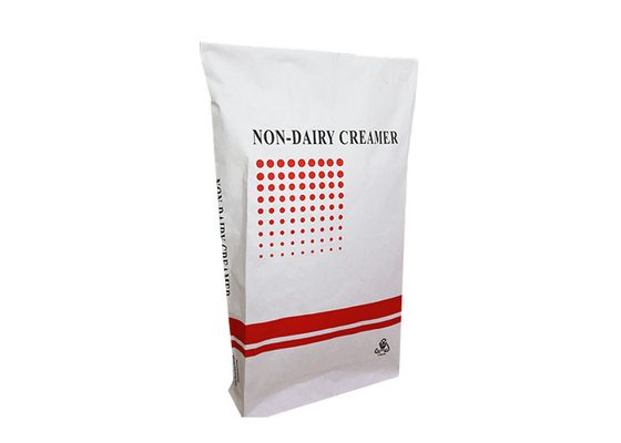 Le blanc ou le Brown soudent à chaud le sac de papier d'emballage de papier d'emballage de catégorie comestible de sac
