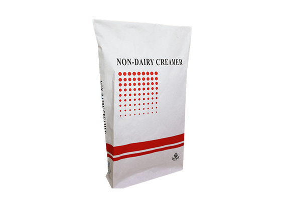 Catégorie comestible de sac de papier d'emballage de revêtement de pe pour non le sucre de blé de riz de crémeuse de laiterie