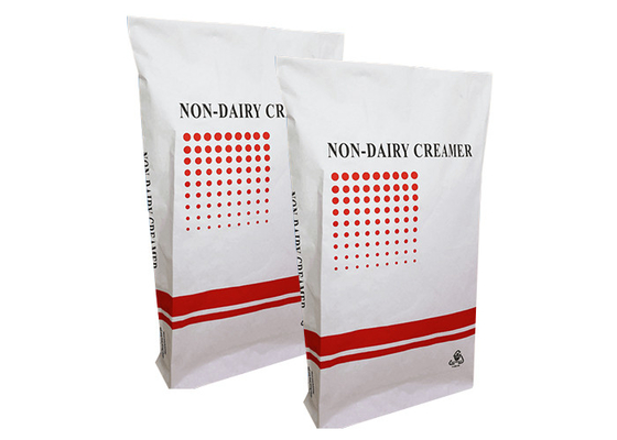 Catégorie comestible de sac de papier d'emballage de revêtement de pe pour non le sucre de blé de riz de crémeuse de laiterie
