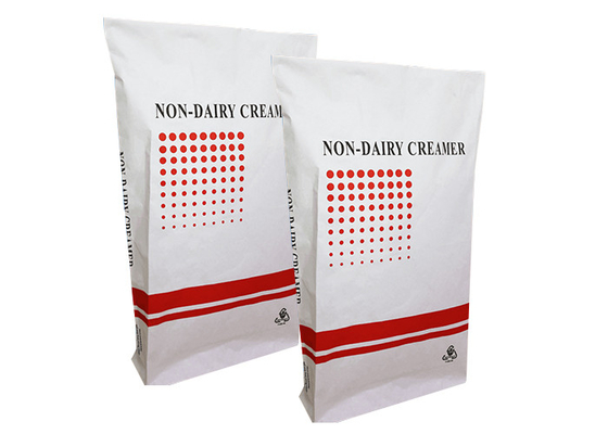 Le blanc ou le Brown soudent à chaud le sac de papier d'emballage de papier d'emballage de catégorie comestible de sac