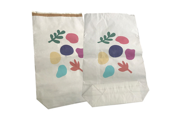 La bouche ouverte collée faite sur commande met en sac l'alimentation des animaux de citrate sodique de catégorie comestible 20kg 25kg